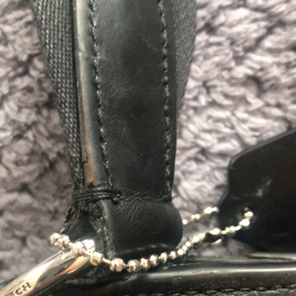 Gotham slim crossbody Coach Purse in Signature Print (Damaged) - Picture 15 of 16